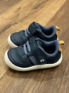 Surprise Stride Rite Blue Sneakers Tennis Shoes Size 3 Baby